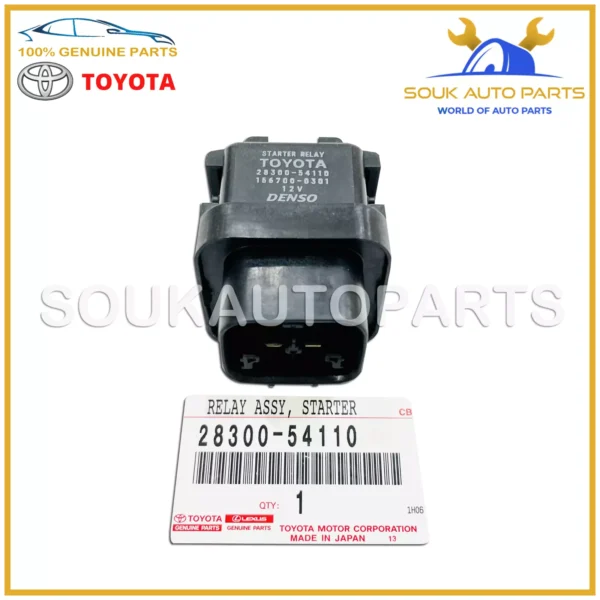 28300-54110 Genuine Toyota RELAY ASSY, STARTER 2830054110 OEM