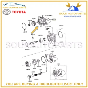 44320-60171 Genuine Toyota PUMP ASSY, VANE For LAND CRUISER 4432060171 OEM