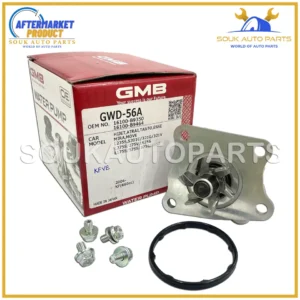 GWD-56A GMB WATER PUMP KFDET KFVE For Toyota Daihatsu PIXIS VAN
