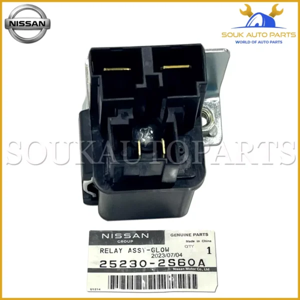 25230-2S60A Genuine Nissan RELAY ASSY-GLOW PLUG 252302S60A OEM