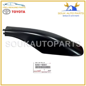 63491-60041 Genuine Toyota FRONT ROOF RACK LEG COVER, RH 6349160041