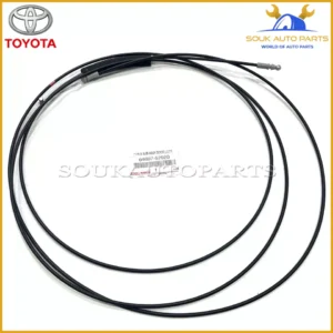 64607-52020 Genuine Toyota CABLE SUB-ASSY, LUGGAGE DOOR LOCK CONTROL 6460752020
