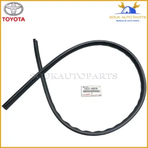 75531-60030 Genuine Toyota MOULDING, WINDSHILED UPPER OUTER 7553160030 OEM