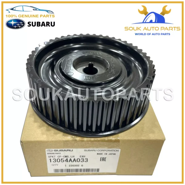 13054-AA033 Genuine Subaru SPROCKET-CAMSHAFT EXHAUST, LEFT 13054AA033 OEM