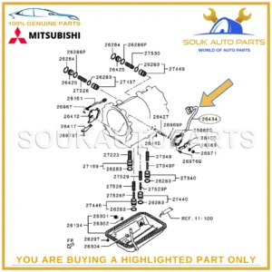 8604A053 Genuine Mitsubishi SWITCH, A/T CASE INHIBITOR OEM