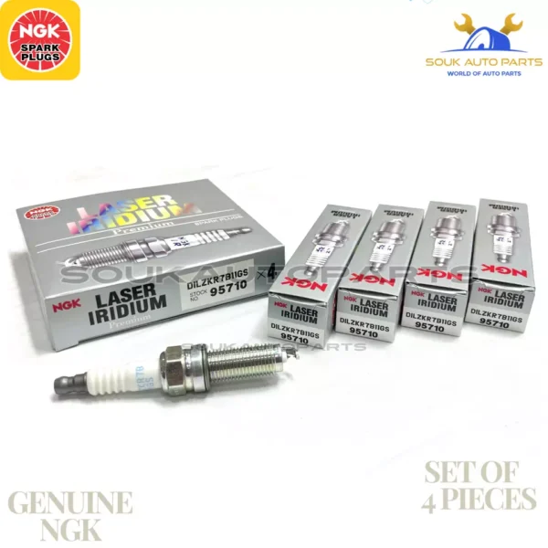 DILZKR7B11GS NGK 95710 SPARK PLUGS SET OF 4 LASER IRIDIUM Genuine Japan 4PK