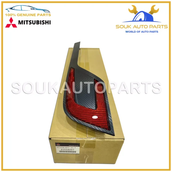 8355A097 Genuine Mitsubishi REFLECTOR, LH OEM