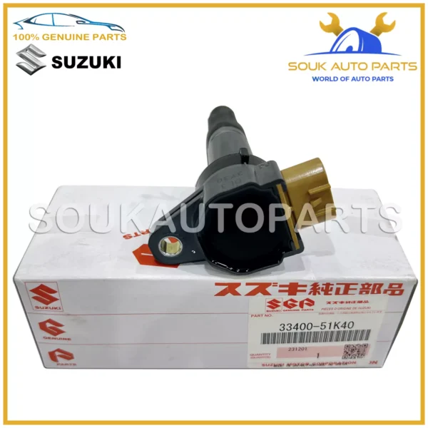 33400-51K40 Genuine Suzuki COIL, IGNITION