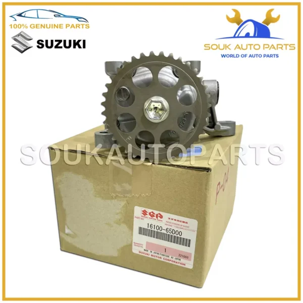 16100-65D00 Genuine Suzuki PUMP ASSY, OIL 1610065D00 OEM