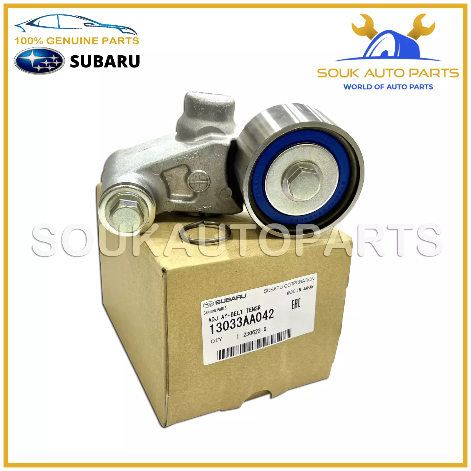 13033-AA042 Genuine Subaru TIMING BELT TENSIONER ADJUSTER 13033AA042 OEM