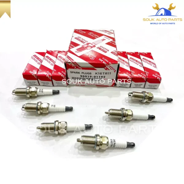 90919-01192 K16TR11 Genuine Toyota SPARK PLUG SET 6 Pcs COROLLA PASEO TERCEL