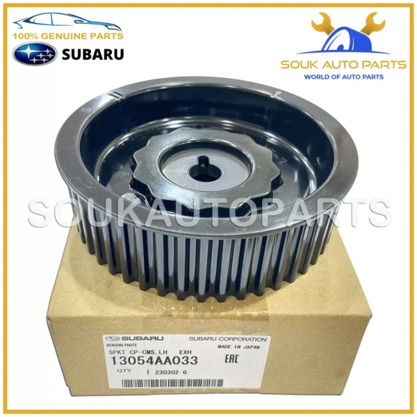 13054-AA033 Genuine Subaru SPROCKET-CAMSHAFT EXHAUST, LEFT 13054AA033 OEM