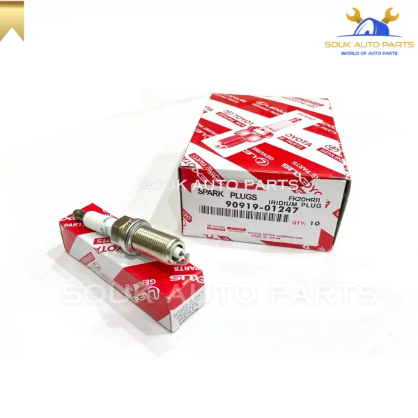 90919-01247 Genuine Toyota Lexus SPARK PLUG SET 6Pcs Denso FK20HR11 Iridium