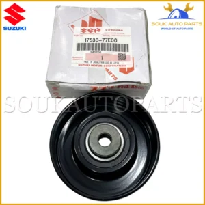 17530-77E00 Genuine Suzuki PULLEY, GEN BELT IDLER 1753077E00 OEM Aerio