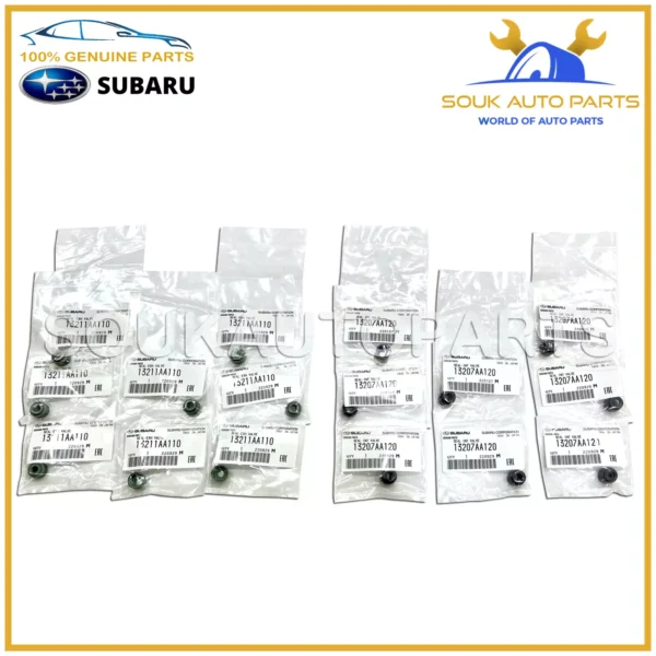 13211AA110 & 13207AA120 Genuine Subaru VALVE STEM SEALS EXHAUST INTAKE EJ20 EJ25