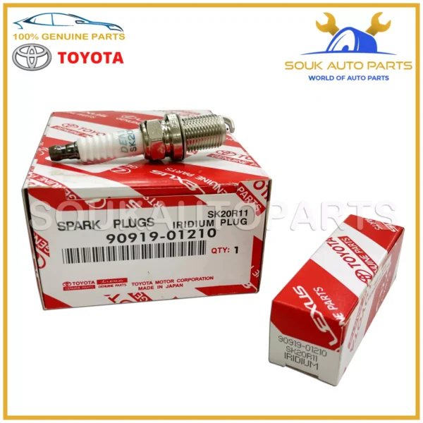 90919-01210 Genuine Toyota Lexus PLUG, SPARK IRIDIUM SK20R11
