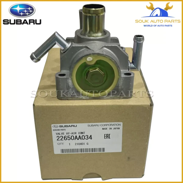 22650-AA034 Genuine Subaru VALVE AY-ASSY, CONTROL 22650AA034 OEM