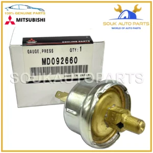MD092660 Genuine Mitsubishi GAGE UNIT, ENGINE OIL PRESSURE CHALLENGER L200 OEM