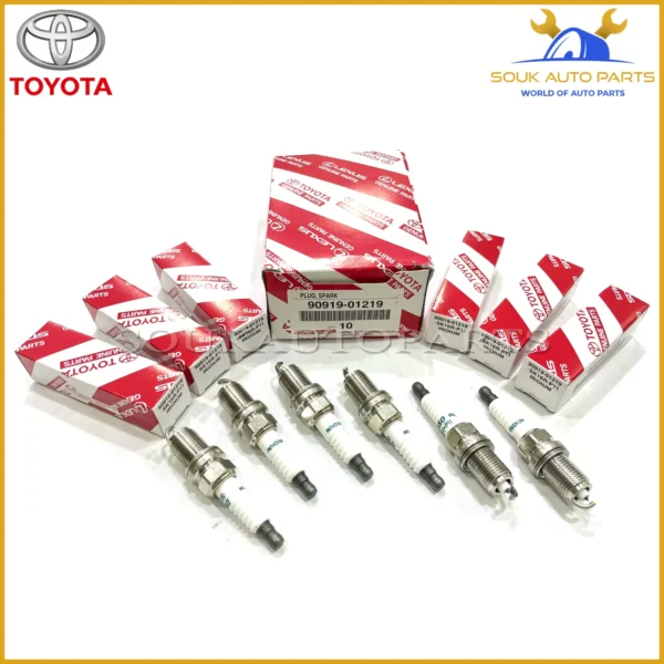 90919-01219 Genuine Toyota Lexus PLUG, SPARK (Set of 6 Pcs) 9091901219 OEM