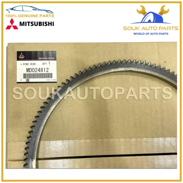 MD024812 Genuine Mitsubishi RING GEAR, FLYWHEEL OEM