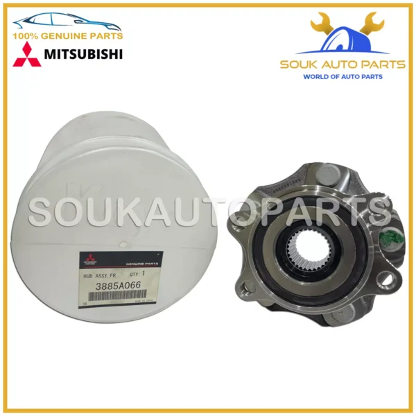 3885A066 Genuine Mitsubishi HUB ASSY, FR WHEEL