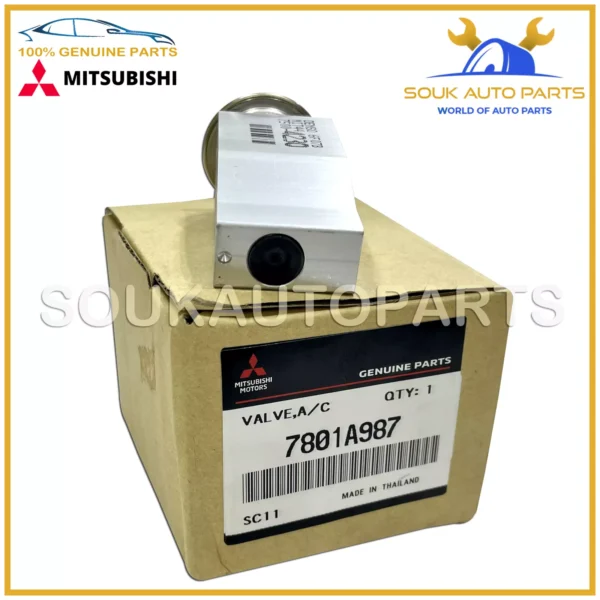 7801A987 Genuine Mitsubishi VALVE, A/C EXPANSION