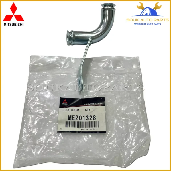 ME201328 Genuine Mitsubishi PIPE,THERMO WATER BY-PASS OEM L200 NATIVA PAJERO