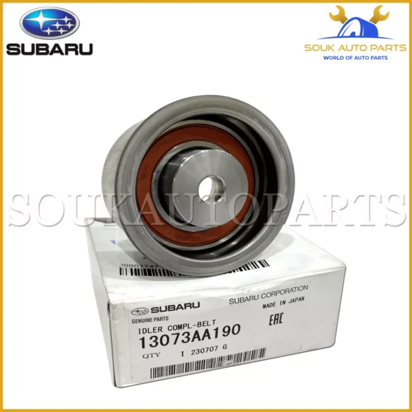 13073-AA190 Genuine Subaru IDLER, TIMING BELT PULLEY