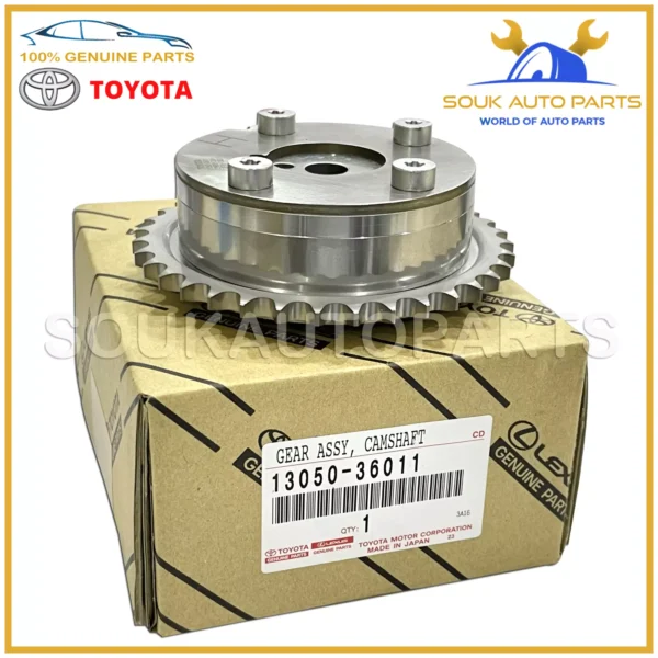 13050-36011 Genuine Toyota GEAR ASSY, CAMSHAFT TIMING 1305036011 OEM