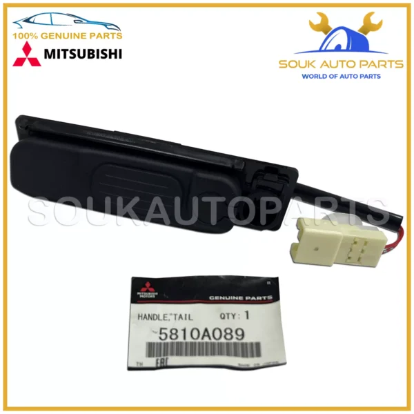 5810A089 Genuine Mitsubishi HANDLE, TAILGATE LOCK RLEASE OEM ASX RVR