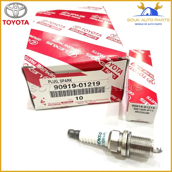 90919-01219 Genuine Toyota Lexus PLUG, SPARK (Set of 6 Pcs) 9091901219 OEM