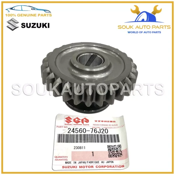 24560-76J20 Genuine Suzuki GEAR, REVERSE IDLE 2456076J20 OEM