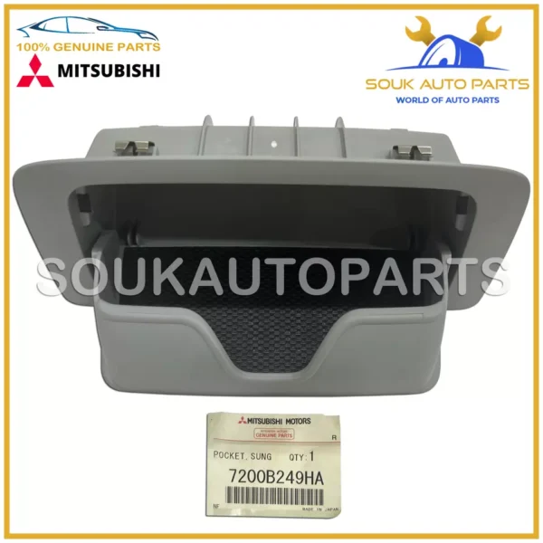 7200B249HA Genuine Mitsubishi POCKET, SUNGLASSES