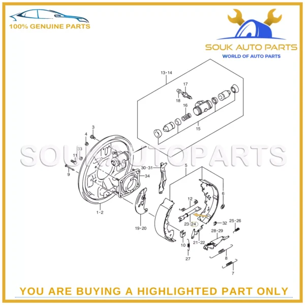 53850-65D00 Genuine Suzuki ADJUSTER ASSY LH 5385065D00
