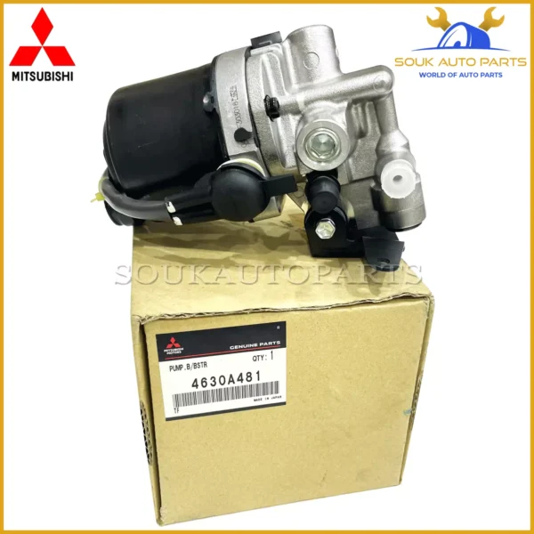 4630A481 Genuine Mitsubishi PUMP, BRAKE BOOSTER HYBRID OEM PAJERO PAJERO/MONTERO