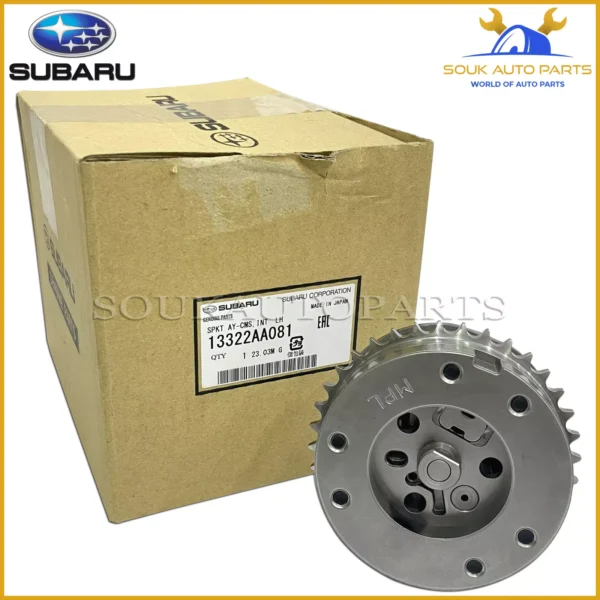13322-AA081 Genuine Subaru SPROCKET AY-CAMSHAFT, INLET LH 13322AA081 OEM