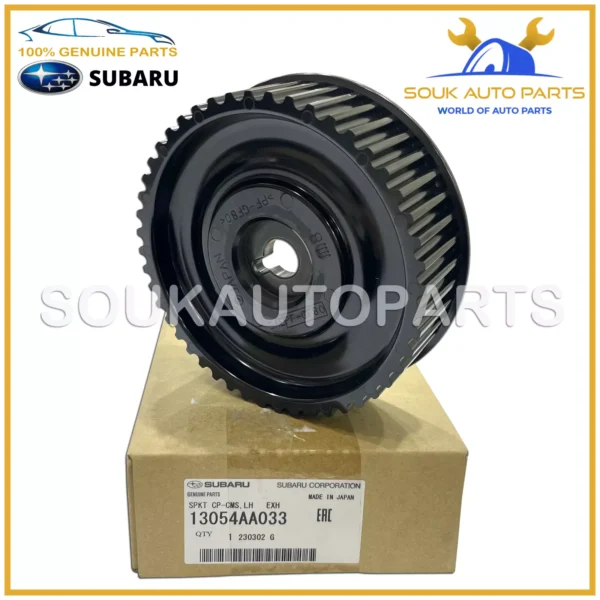 13054-AA033 Genuine Subaru SPROCKET-CAMSHAFT EXHAUST, LEFT 13054AA033 OEM
