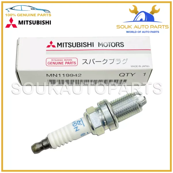 MN119942 Genuine Mitsubishi PLUG ASSY, SPARK (Set of 6 Pcs) OEM PAJERO MONTERO