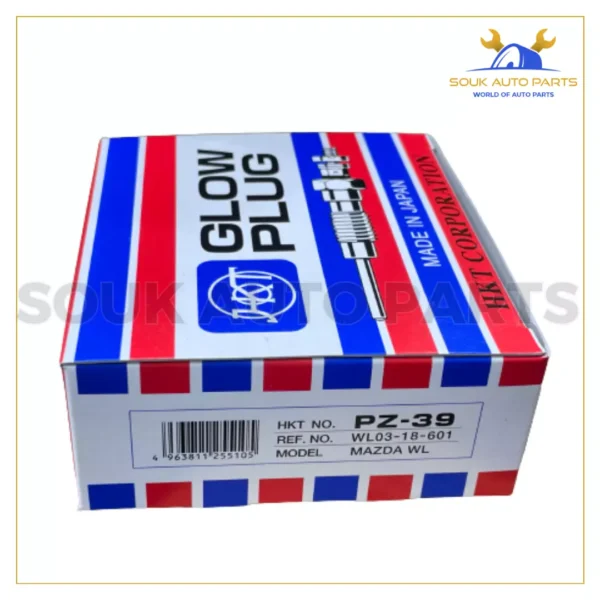 WL03-18-601 HEATER GLOW PLUG SET WL 4PCS For Mazda BONGO B-SERIES