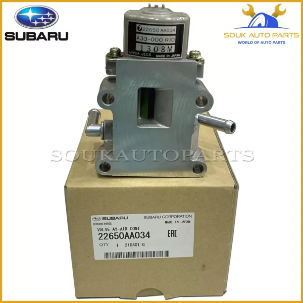 22650-AA034 Genuine Subaru VALVE AY-ASSY, CONTROL 22650AA034 OEM