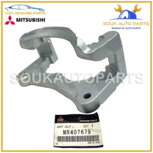 MR407679 Genuine Mitsubishi SUPPORT, FRONT BREAK CALIPER, LH