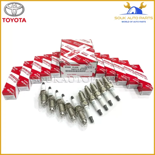 90919-01221 Genuine Toyota SPARK PLUG (10 Pcs BOX) DENSO SK20BGR11 9091901221