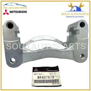 MR407679 Genuine Mitsubishi SUPPORT, FRONT BREAK CALIPER, LH