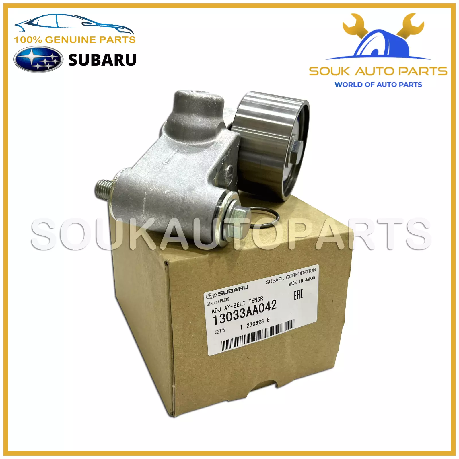 13033-AA042 Genuine Subaru TIMING BELT TENSIONER ADJUSTER 13033AA042 OEM