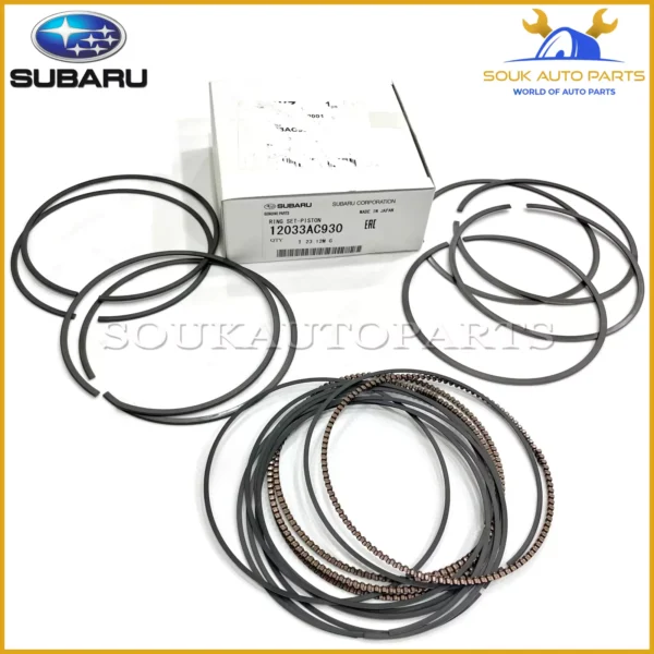 12033-AC930 Genuine Subaru RING SET, PISTON 12033AC930