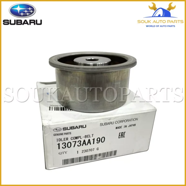 13073-AA190 Genuine Subaru IDLER, TIMING BELT PULLEY
