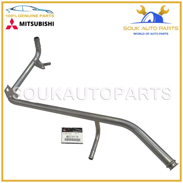 MD370179 Genuine Mitsubishi PIPE, METAL WATER PUMP BY-PASS
