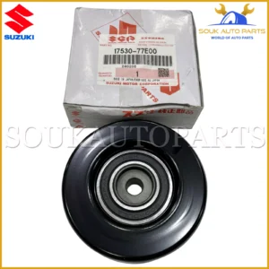 17530-77E00 Genuine Suzuki PULLEY, GEN BELT IDLER 1753077E00 OEM Aerio