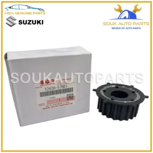 12630-57B01 Genuine Suzuki GEAR, CRANK TIMING BELT 1263057B01 OEM ESCUDO JIMNY