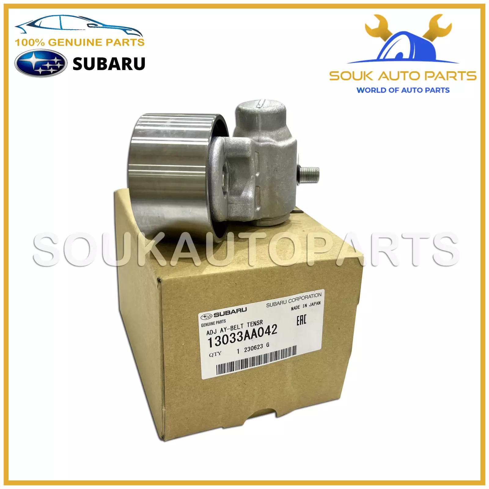 13033-AA042 Genuine Subaru TIMING BELT TENSIONER ADJUSTER 13033AA042 OEM